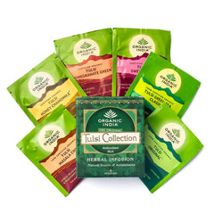 Organic India, Tulsi Sampler Collection, 6 Infusion Bags
