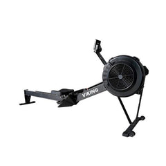 VIKING FITNESS Tornado Air Resistance Rowing Machine with adjustable handle and digital display for effective cardio workouts.