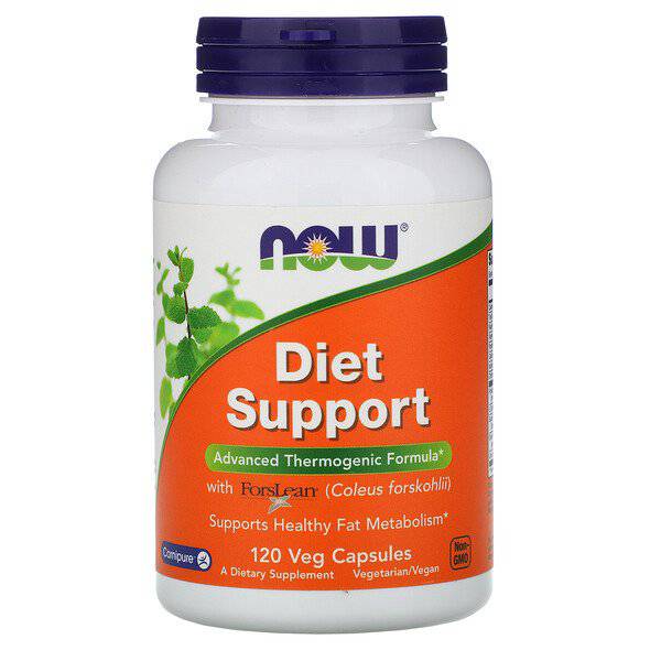 Now Foods, Diet Support , 120 Veg Capsules - GREEN LIFE CYPRUS