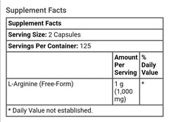 Now Foods, L-Arginine, 500 mg, 100 Capsules - GREEN LIFE CYPRUS