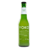 YOKO Organic Matcha Tea Drink in 330ml bottle, featuring vibrant green matcha tea with herbal branding and fresh liquid appearance