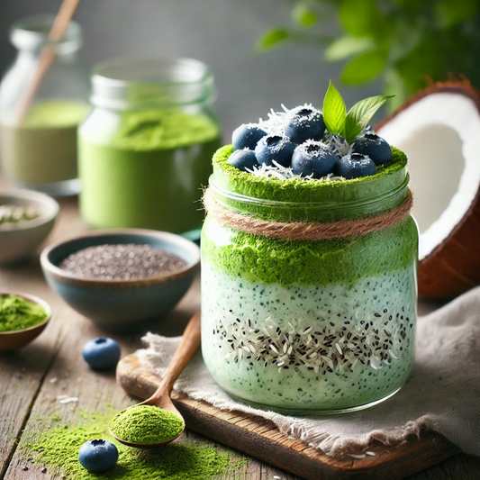 MATCHA COCONUT OVERNIGHT OATS