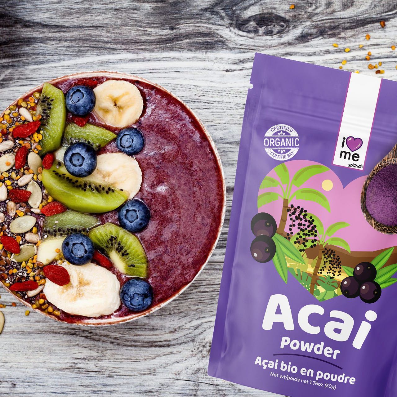 ILOVE ME attitude – Superfoods for Self-Love