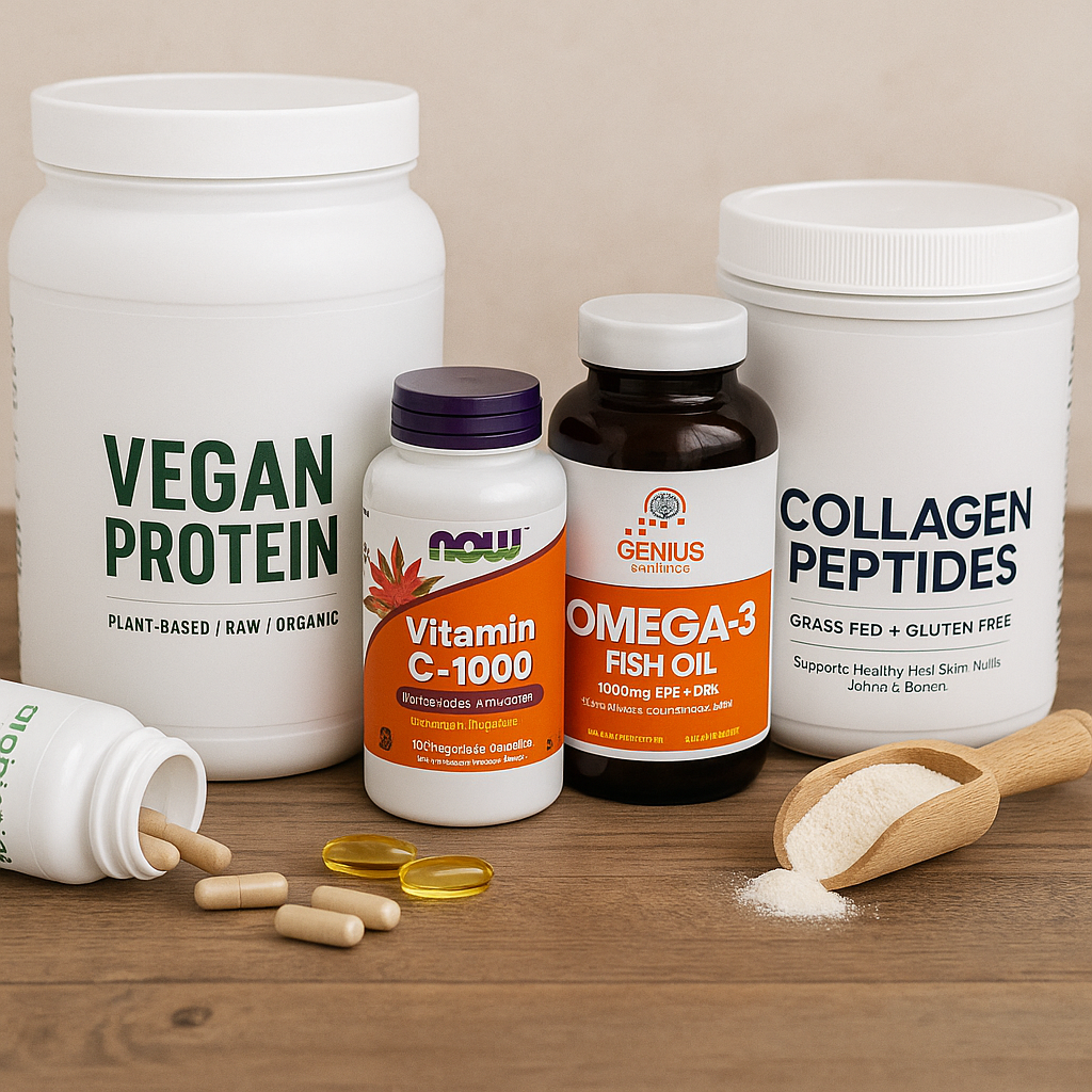 SUPPLEMENTS Fuel your body with premium supplements for energy, immunity, and overall wellness