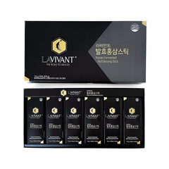 Lavivant, Korean Red Ginseng Fermented Extract, 60 Liquid Sticks, 7.5mg/g, 600g - GREEN LIFE CYPRUS