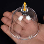 TEMU cupping and relaxation kit with vacuum cups and manual pump for massage and muscle relief.