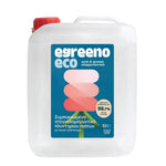 Egreeno Eco Dishwasher Rinse Aid in a white bottle, designed for kitchen cleaning, with a 5-liter capacity for 450 washes.