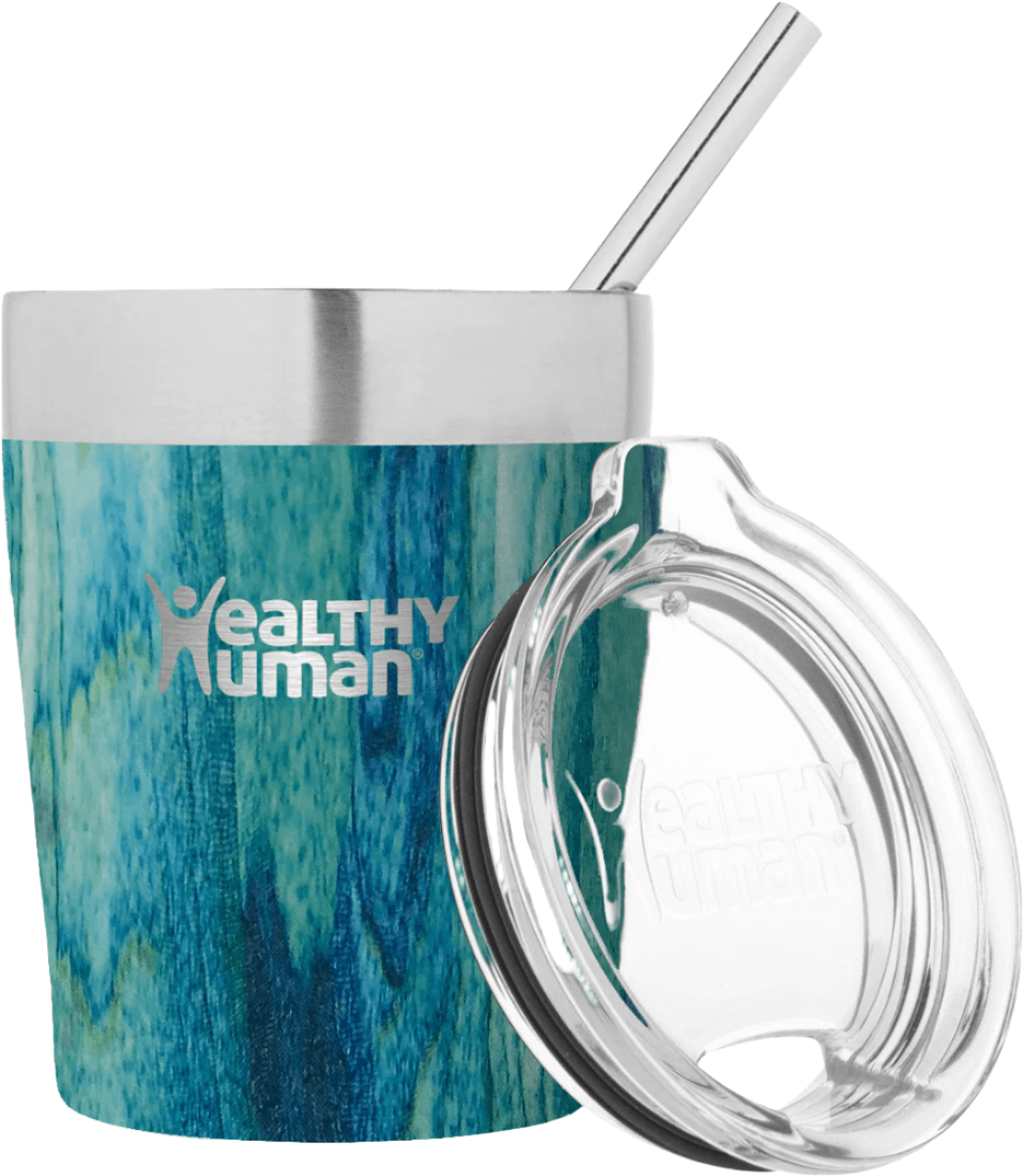 Healthy Human Cruiser Tumbler 12oz/354ml in Bora Bora color, a sleek drink accessory with a durable design for on-the-go hydration.