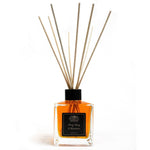 AW Gifts 200ml Ylang Ylang and Mandarin Essential Oil Reed Diffuser, decorative accessory with glass bottle and reed sticks.