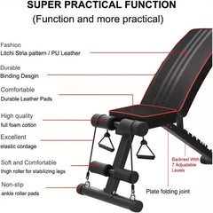 Foldable Adjustable Dumbbell Bench - GREEN LIFE CYPRUS