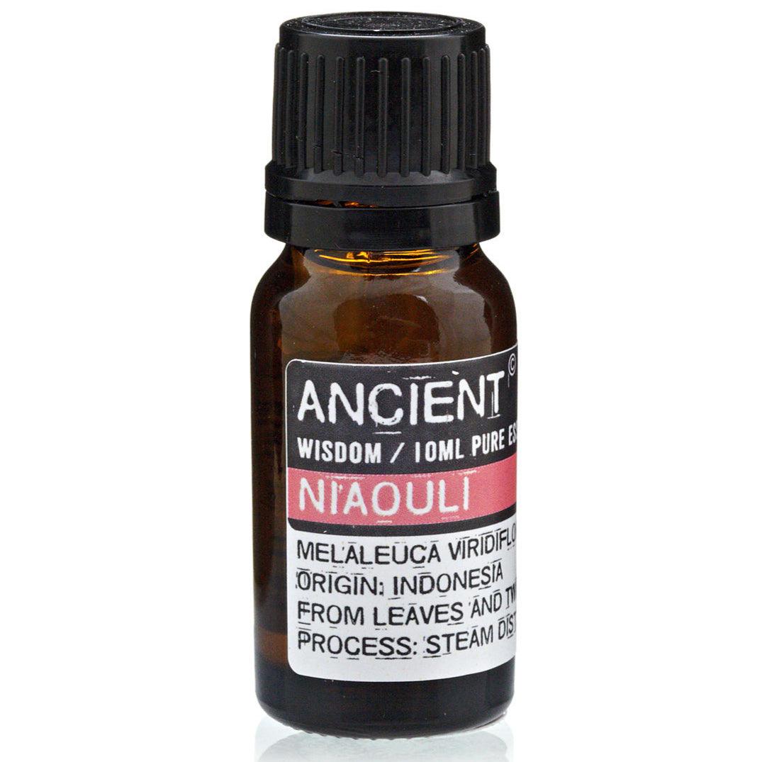 Niaouli essential oil bottle from AW GIFTS in 10ml size, ideal for skincare and natural wellness routines.