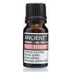 Red thyme essential oil in a 10ml bottle by AW GIFTS, used for skin care and natural aromatherapy.