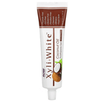 MKSTAVRINOS XyliWhite Coconut Oil Mint Toothpaste Gel in 6.4 oz tube, showing the mint-flavored toothpaste for fresh breath.