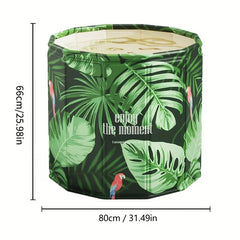 Green XL Portable Ice Bath Tub