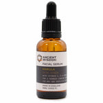 AW Gifts Marula Oil Facial Serum in 30ml bottle, natural skincare product for nourishing and hydrating skin.