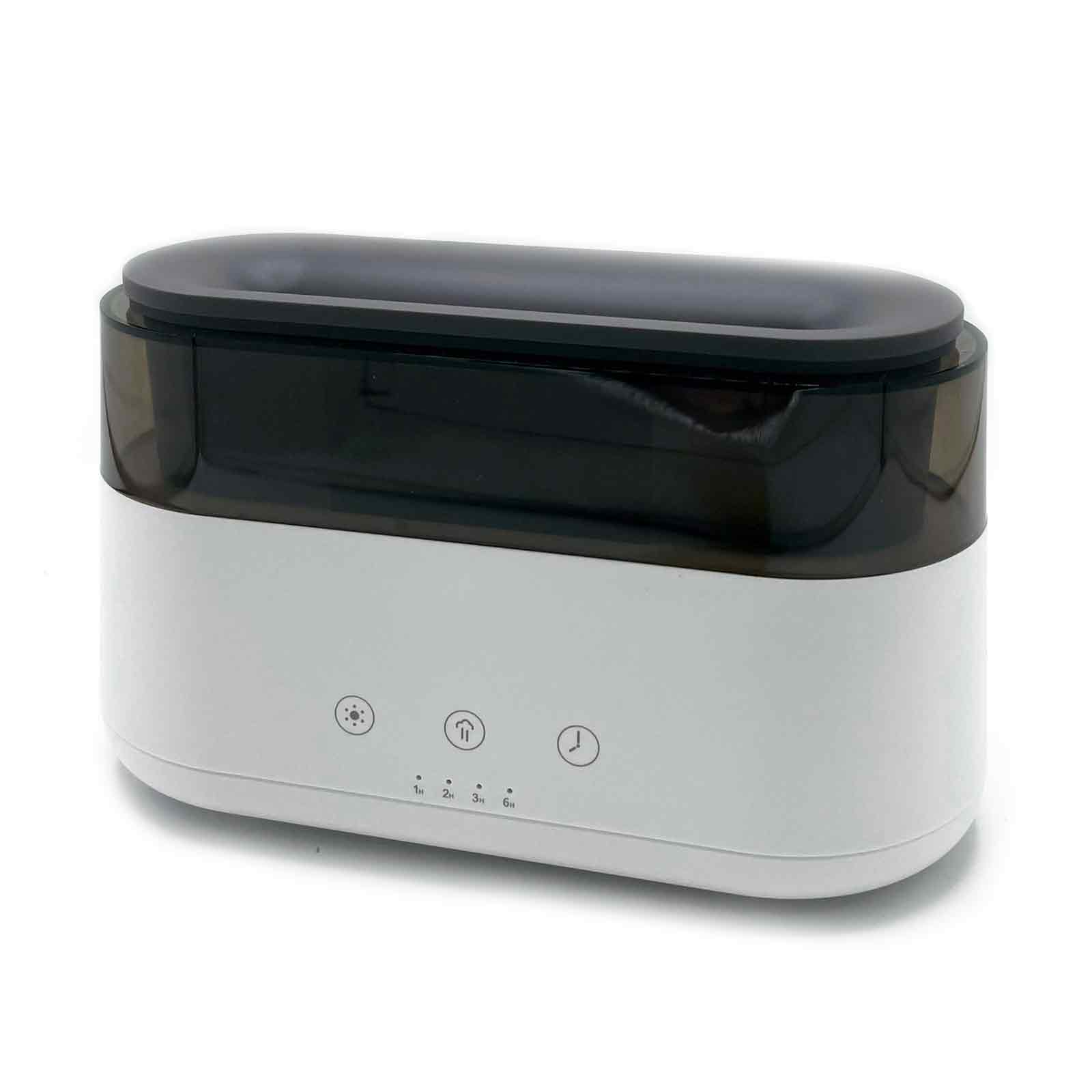 AW Gifts, Modern Aroma Diffuser - Led Clock - USB-C - Flame Effect - GREEN LIFE CYPRUS