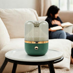 AW Gifts Urban Aroma Diffuser in white and bronze with USB power, featuring color-changing LED lights.