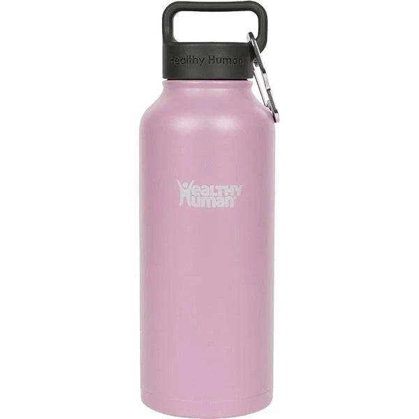 Healthy Human 32oz Petal Pink Stein Bottle, durable drink accessory with a sleek design for hydration on the go