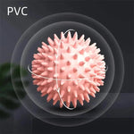 Portable massage ball by TEMU, compact and round for muscle relief and therapy, shown on a plain background.
