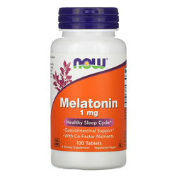 NOW Foods, Melatonin, 1 mg, 100 Tablets