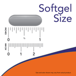 MKSTAVRINOS NOW Foods Prostate Support supplement in 90 softgels, showing the softgel capsules in a bottle.