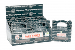 Box of 24 AW GIFTS Satya Palo Santo backflow dhoop cones for incense burning and aromatic backflow effects.