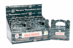 AW Gifts, Box of 24 pcs Satya Palo Santo Backflow Dhoop Cone - GREEN LIFE CYPRUS