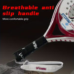 TEMU premium carbon fiber padel racket set featuring lightweight design and high-performance grip for optimal gameplay.