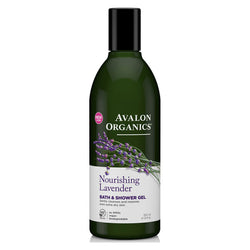 Bath & Shower Gel, Nourishing Lavender, 12 fl oz (355 ml) - Avalon Organics