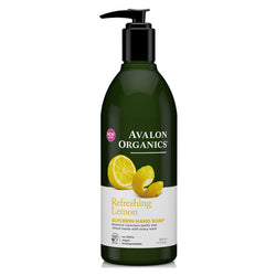 Glycerin Hand Soap, Refreshing Lemon, 355ml - Avalon Organics