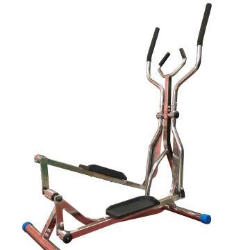 Viking Fitness Aqua Elliptical pool fitness equipment showcasing a compact aquatic exercise machine with handlebars and foot pedals.