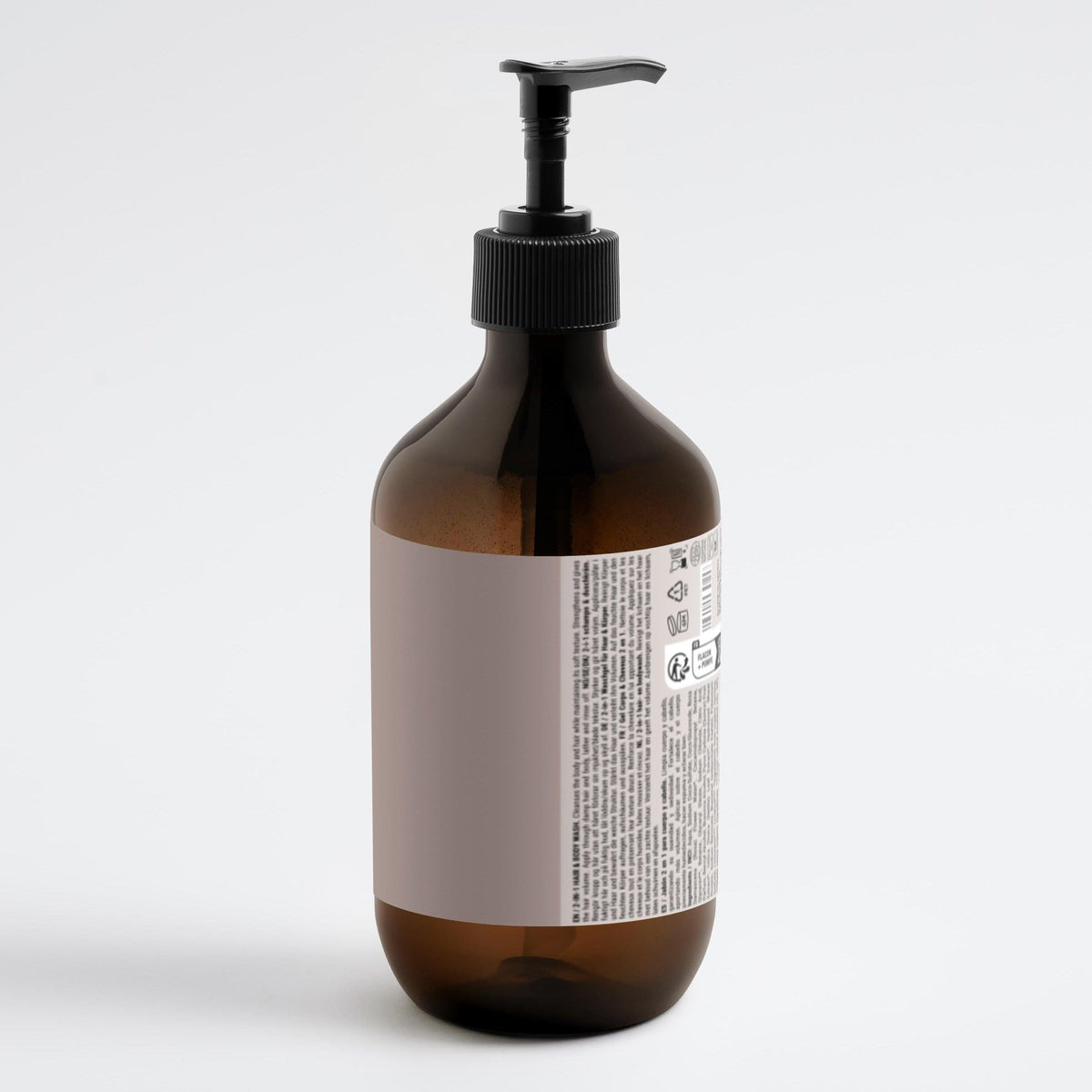 SELNAMED Longevity 2-in-1 Hair and Body Wash for men, 490ml bottle with sleek packaging, suitable for hair and skin cleansing.