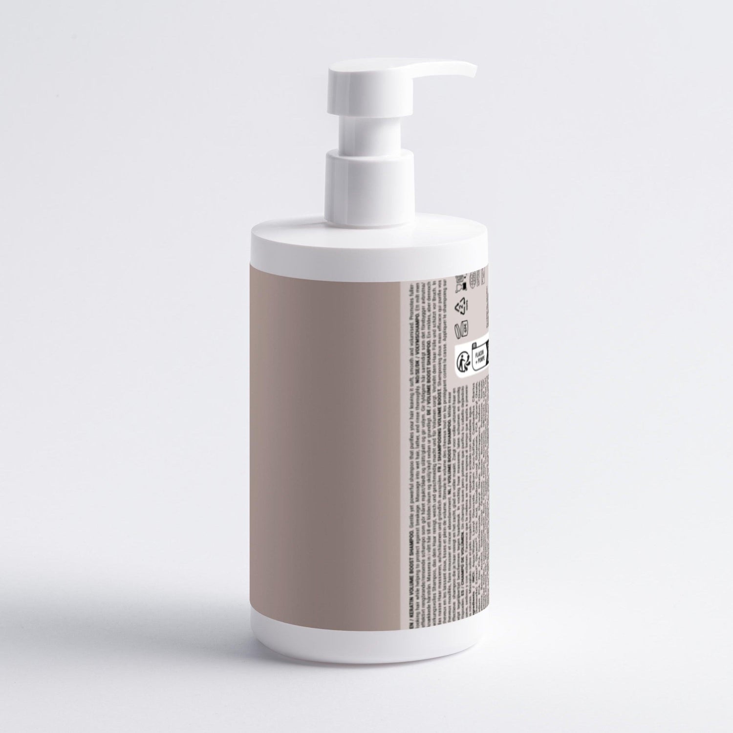 SELFNAMED Longevity Keratin Volume Boost Shampoo bottle, 390ml, with a sleek design and label visible.