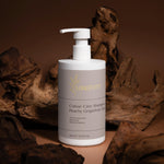 SELFNAMED Longevity Colour Care Shampoo with Peachy Grapefruit Zest in a 400ml bottle, featuring a brown wooden cap.