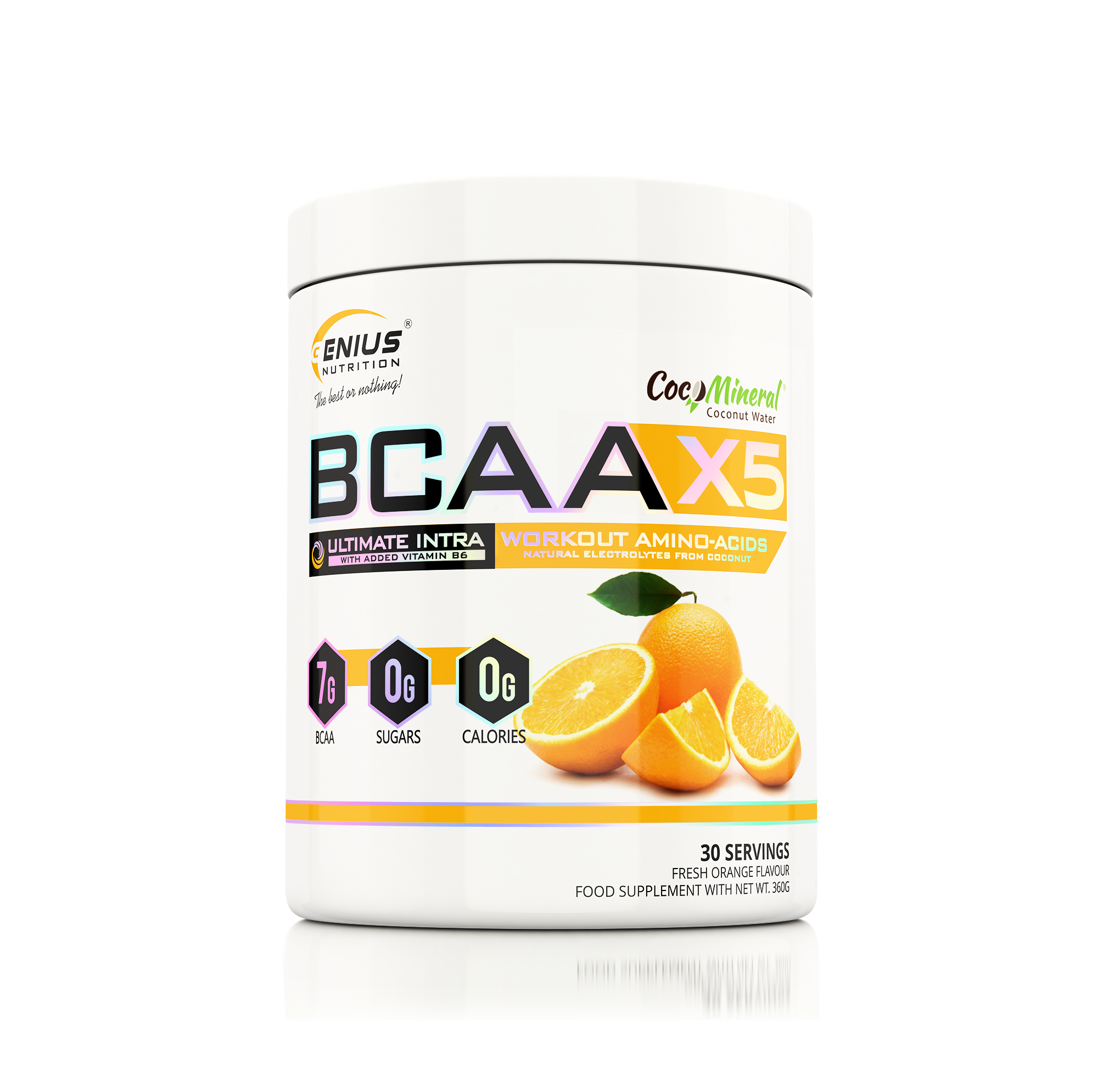 BCAA-X5® 360г/30 порций, Genius Nutrition