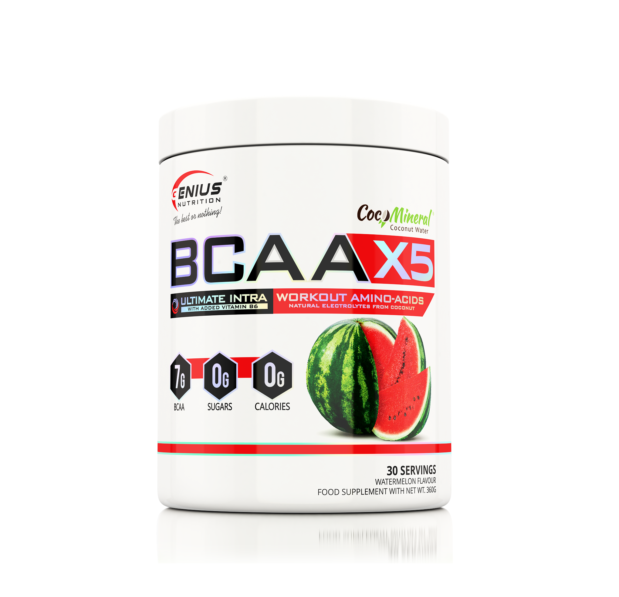 BCAA-X5® 360g/30serv, Genius Nutrition