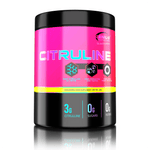 Unflavored Citruline supplement from Genius Nutrition in 200g container, showing the powder and product label.