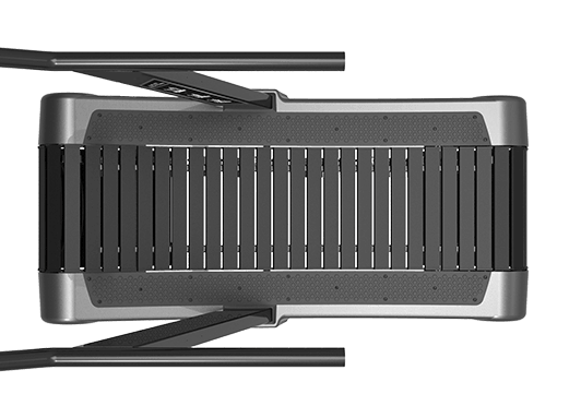 VIKING FITNESS Warrior Curved Fitness Treadmill with digital display and ergonomic design for efficient cardio workouts.