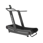 VIKING FITNESS Warrior Curved Fitness Treadmill with digital display and sturdy frame for intense cardio workouts.