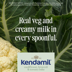 Kendamil Cauliflower, Brocolli and Tomato bake porridge 150 - 6+ months