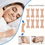 Pack of 40 breathable nasal strips by TEMU, designed to open nasal passages and improve airflow during sleep or activity.