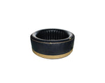 VIKING FITNESS MSpa Exotic Premium Series hot tub with seating for 4-6 people, featuring bubbling jets and a sleek outdoor design.