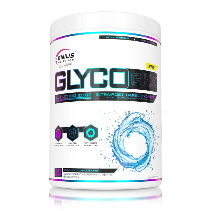 Genius Nutrition GLYCOGEX 2.0 Highly Branched Cyclic Dextrin 900g | 30g Serving | 30 Servings