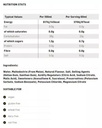 Science in Sport GO Isotonic Energy Gel Tropical 60 ml | 60 ml Per Serving