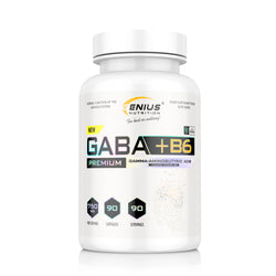 GABA+B6 90caps/90 Serv, Genius Nutrition
