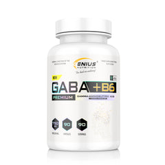 GABA+B6 90caps/90 Serv, Genius Nutrition - GREEN LIFE CYPRUS