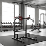 VIKING FITNESS TF-01 pull-up and dip station with sturdy frame and multiple grip options for strength training exercises.