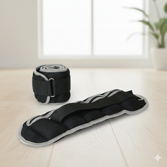 Βάρη για αστραγάλους και καρπούς (μαύρα) – Ρυθμιζόμενα, ανθεκτικά, ιδανικά για γυμναστήριο, γιόγκα και καρδιοαναπνευστική άσκηση. 