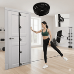 Resistance band door anchor from TEMU, space-saving fitness equipment for secure resistance band attachment during workouts.