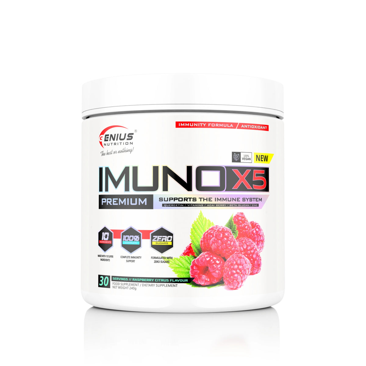 IMUNO-X5, 240 г/30 порций, порошок, Genius Nutrition 